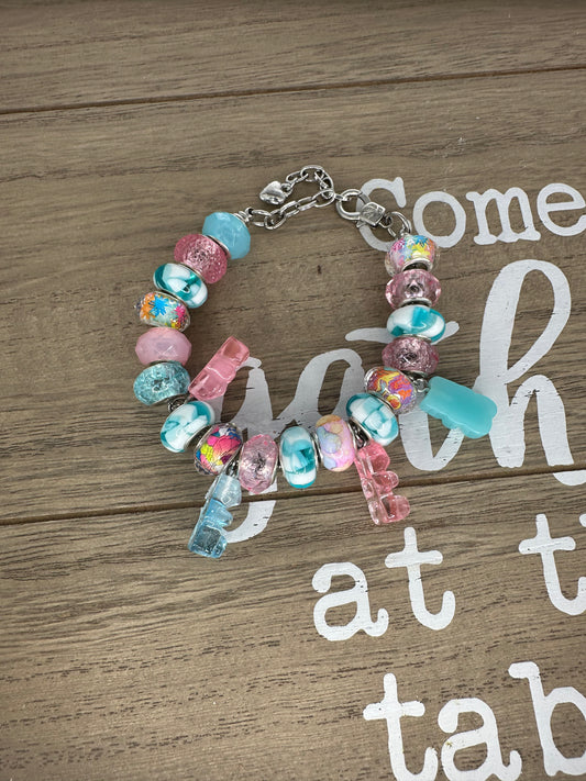 Winter Bear Lux Charm Bracelet